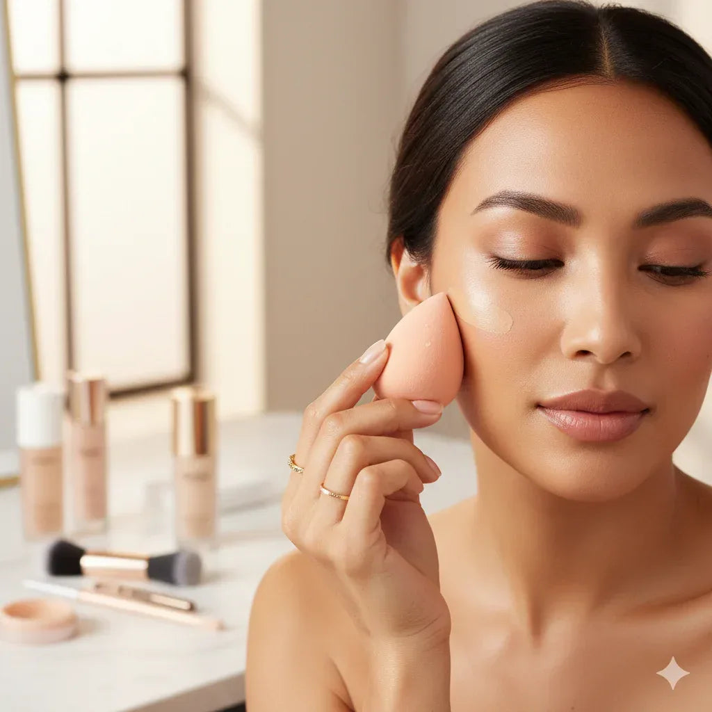 Pack of 4 Beauty Blender for Seamless Blending